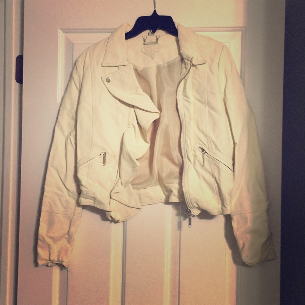 JouJou Faux leather jacket. Small